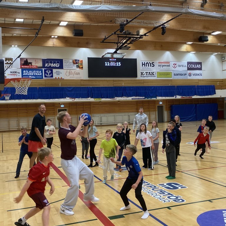 Körfuboltaþjálfun hjá þeim bestu