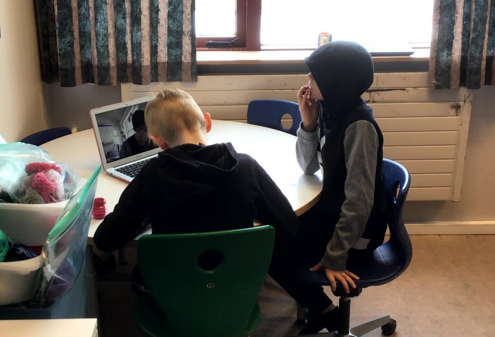 Fyrstu skóladagarnir í samkomubanni