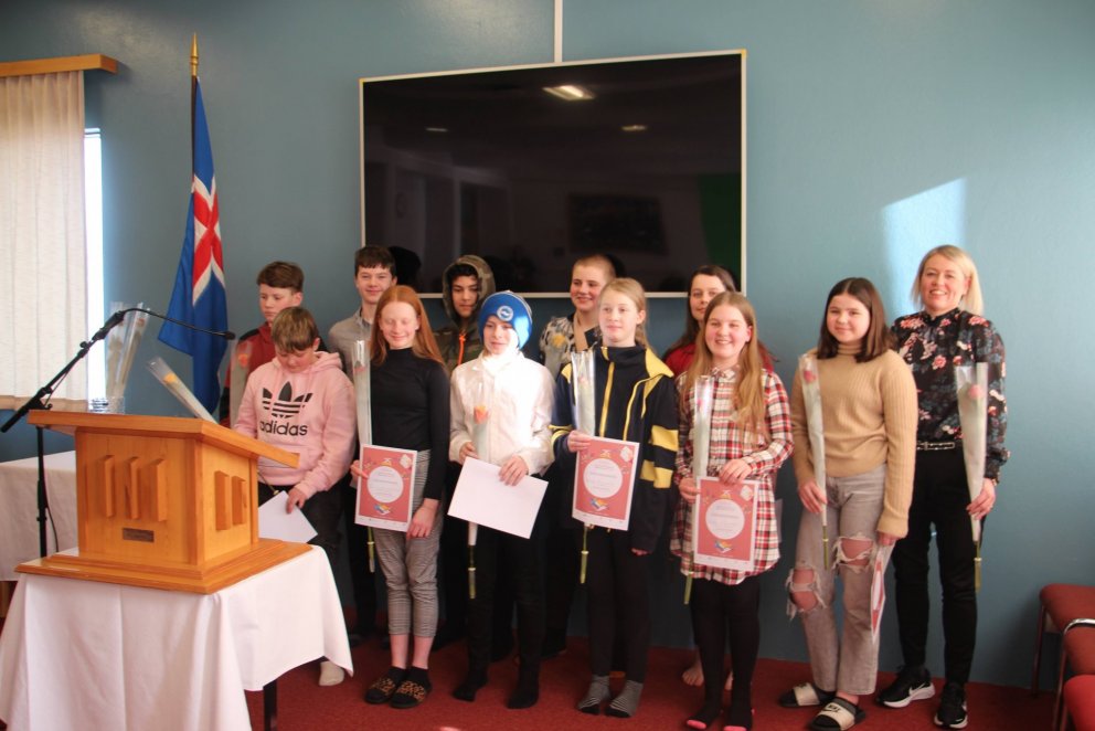 Upplestrarhátíð 7. bekkjar