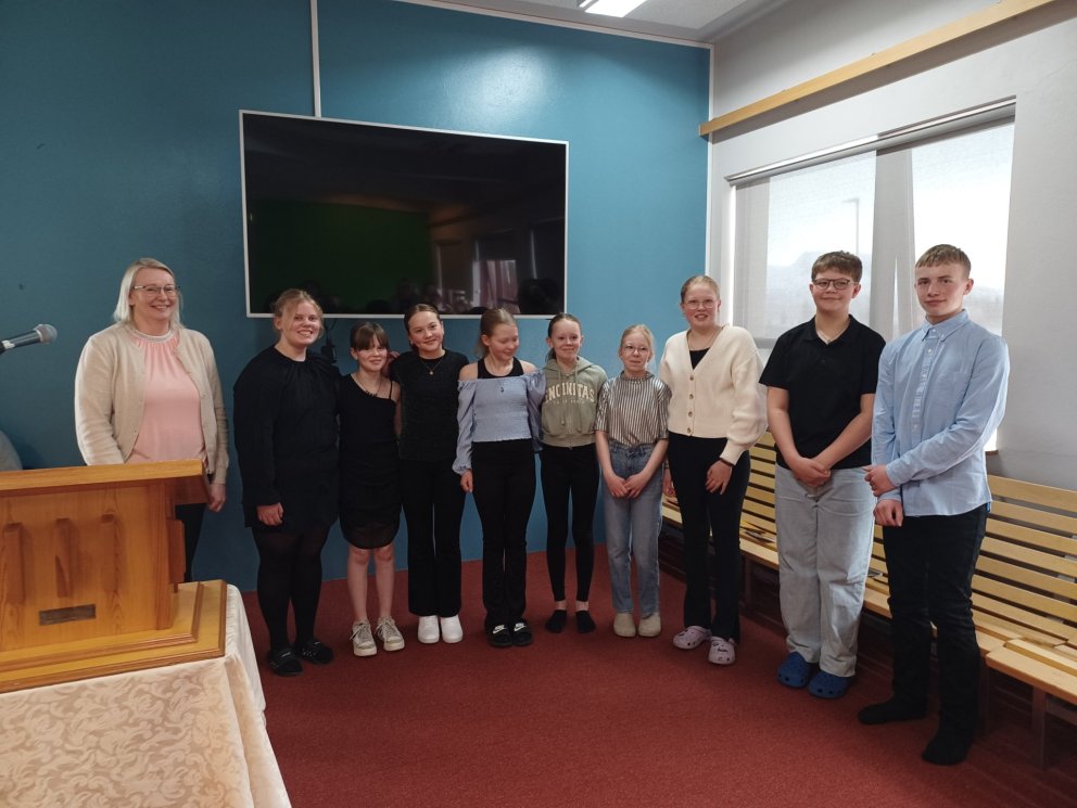 Upplestrarhátíð 7. bekkjar