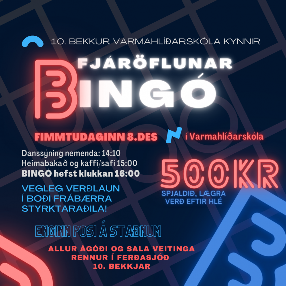 Danssýning og bingó