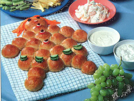 Ljúffengar bollur- skemmtilegt verkefni fyrir alla fjölskylduna.