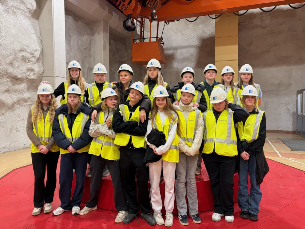 Vettvangsferð í Blönduvirkjun