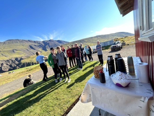 Vöfflukaffi á Bústöðum