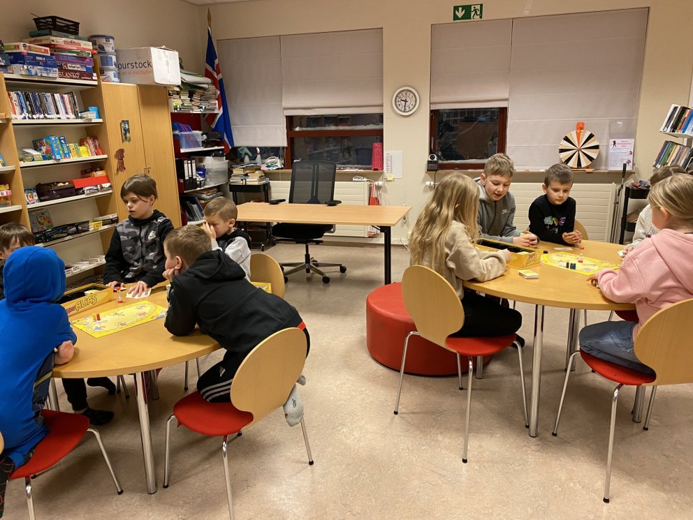 Stöðvavinna á yngsta stigi