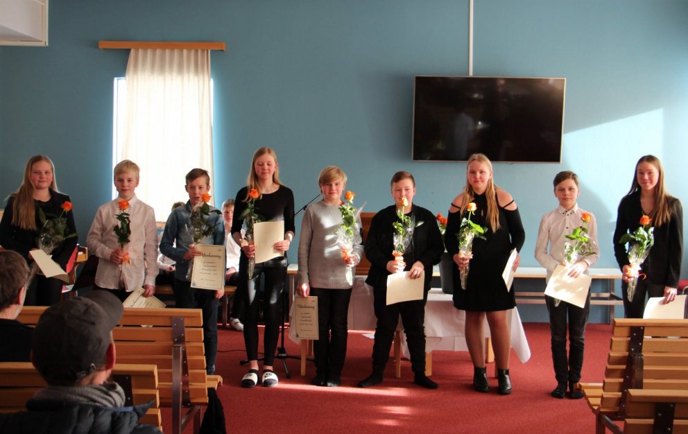 Upplestrarkeppni Varmahlíðarskóla