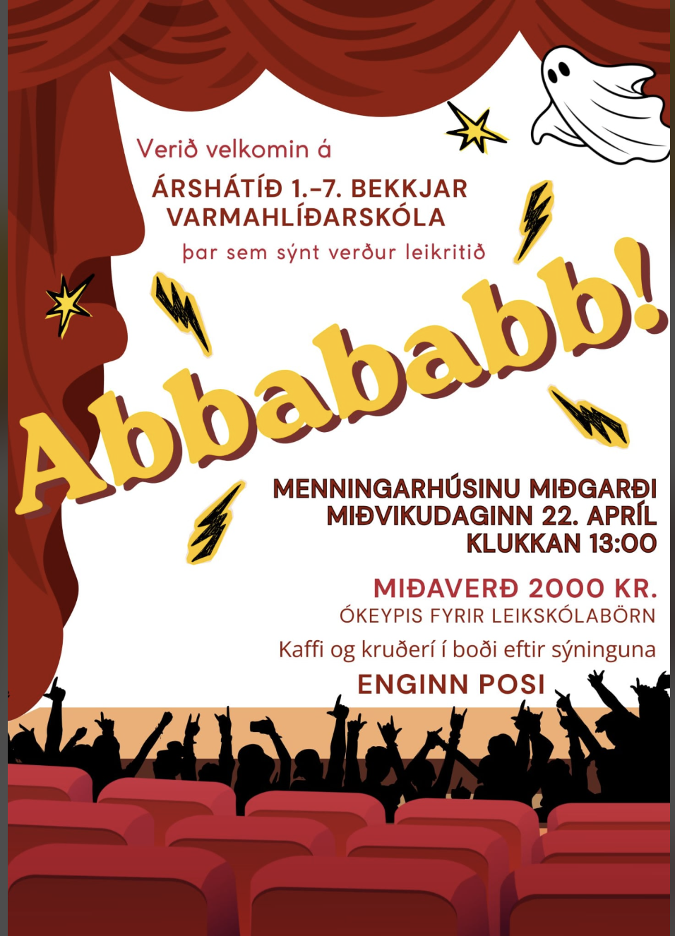 Árshátíð yngsta - og miðstigs