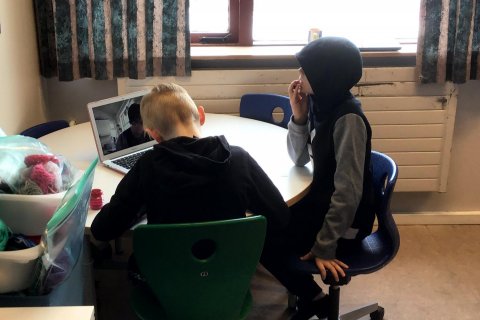 Fyrstu skóladagarnir í samkomubanni