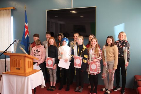 Upplestrarhátíð 7. bekkjar