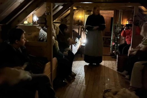 Rökkurganga í Glaumbæ