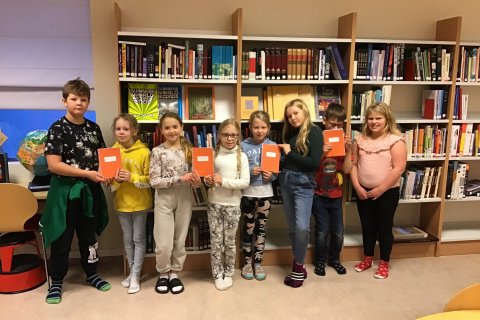 Nemendur 4. bekkjar senda Lilju þakkir fyrir dagbókina.