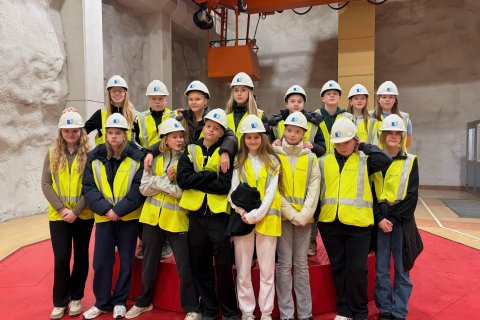 Vettvangsferð í Blönduvirkjun