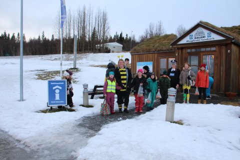 Öskudagslið á ferð