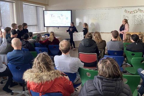 Draumaskólalóðin okkar