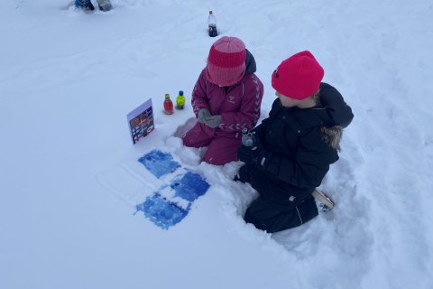 Útikennslutími 1. febrúar 2022