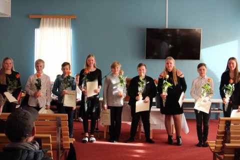 Upplestrarkeppni Varmahlíðarskóla