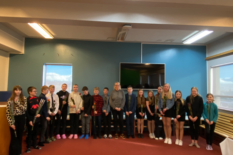 Stóra upplestrarkeppnin í 7. bekk