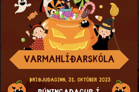 Hrekkjavökudagur á morgun, 31. október.